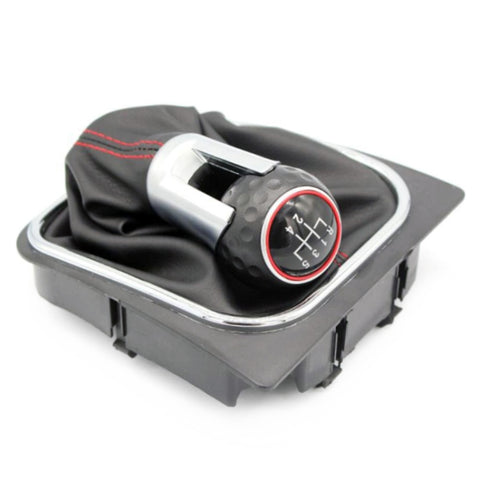 Car Shift Handball Gear Lever Gear Shift Knob for Volkswagen Golf 6, Gear Position: 5-stall, 5-stall