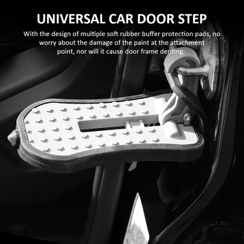 Multi-functional Car Door Sill Step Pedals Pads with Safety Hammer, Pedals Pads with Safety Hammer (Black), Pedals Pads with Safety Hammer (Green), Pedals Pads with Safety Hammer (Red), Pedals Pads with Safety Hammer (Silver)