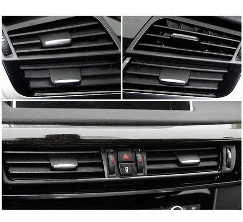 Car Front Air Conditioning Exhaust Switch Paddle Air Conditioning Leaf Clip for BMW X5 / X6, Left and Right Drive Universal, For BMW X5 / X6 Front