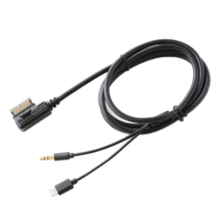 Car AMI AUX Audio Cable for Audi Q5 A 5A7 R7 S5 Q7 A6L A8L, For Audi Q5 A 5A7 R7 S5 Q7 A6L A8L