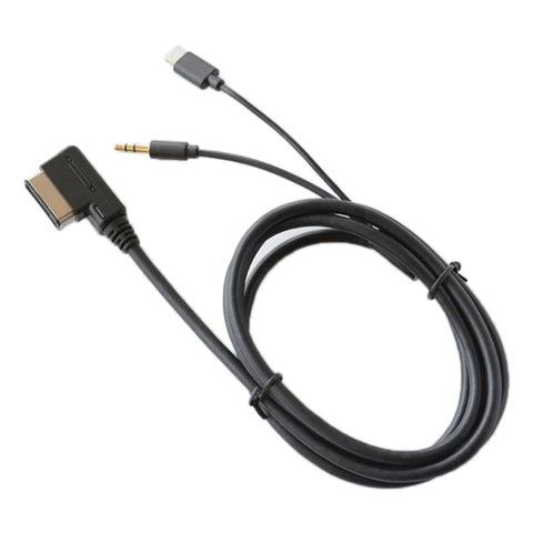 Car AMI AUX Audio Cable for Audi Q5 A 5A7 R7 S5 Q7 A6L A8L, For Audi Q5 A 5A7 R7 S5 Q7 A6L A8L
