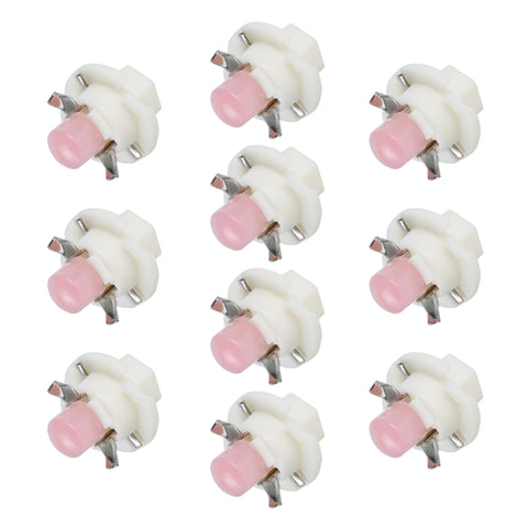 10 PCS B8.4 0.2W DC12V Wedge Instrument Panel COB LED Light Dashboard Gauge Cluster Indicator Lamp Bulb, B8.4 (Red Light), B8.4 (White Light), B8.4 (Yellow Light), B8.4 (Ice Blue Light), B8.4 (Blue Light), B8.4 (Pink Light), B8.4 (Green Light)