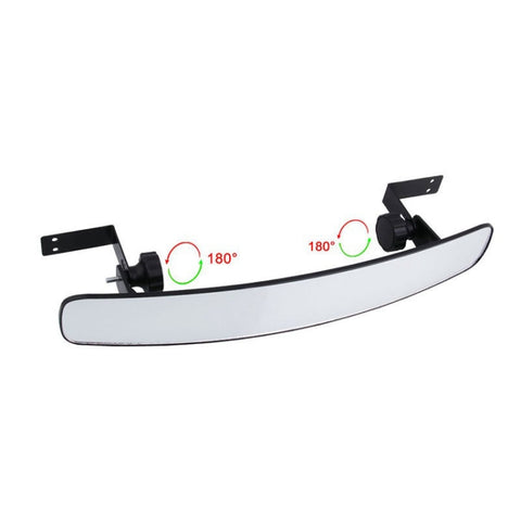SF-GEF-02 Golf Club Car Central Rearview Convex Mirror Set for Yamaha / E-Z-GO, SF-GEF-02 Club Car Mirror