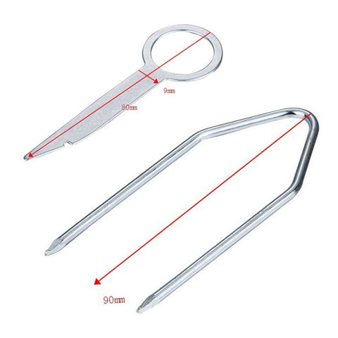38 in 1 Car Audio Disassembly Tool DVD CD Navigation Tool for Mercedes-Benz / Volkswagen / Audi, 38 in 1