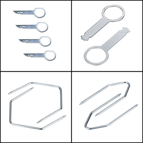 38 in 1 Car Audio Disassembly Tool DVD CD Navigation Tool for Mercedes-Benz / Volkswagen / Audi, 38 in 1