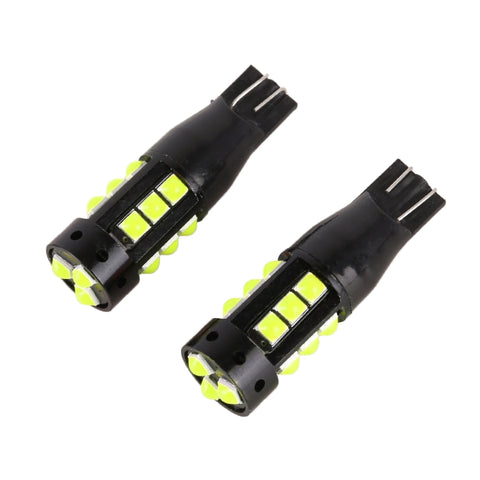 2 PCS T10 DC12V / 6.5W Car Clearance Light 15LEDs SMD-3030 Lamp Beads, 15LEDs SMD-3030 (Green Light), 15LEDs SMD-3030 (Red Light), 15LEDs SMD-3030 (White Light), 15LEDs SMD-3030 (Yellow Light), 15LEDs SMD-3030 (Ice Blue Light)                          ...