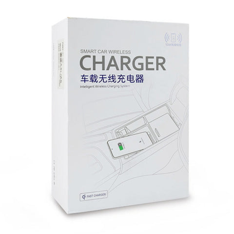 HFC-1051 Car Qi Standard Wireless Charger 15W / 10W Quick Charging for Audi Q5L 2018-2022, Left Driving, HFC-1051