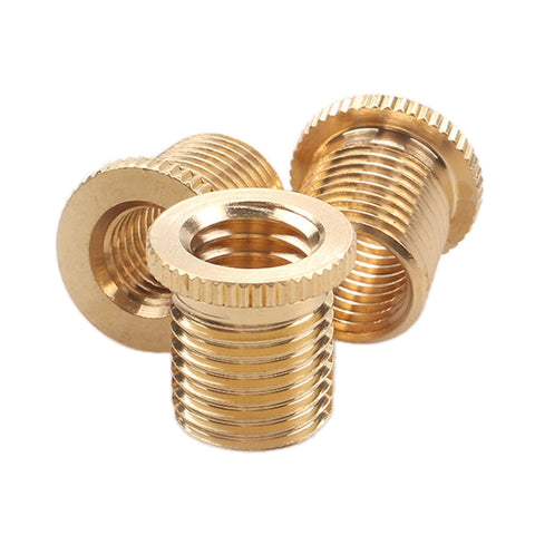 5 Set Car Gear Shift Knob Head Thread Adapter Nuts for M12x1.25 Gear Shift Knob, 5 Set M10x1.5+M10x1.25+M8x1.25