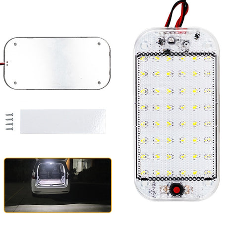 2 PCS ZS-3350 DC12-85V High Bright 48LEDs Lamp Beads Car Dome Light Cabin Light Bar, ZS-3350