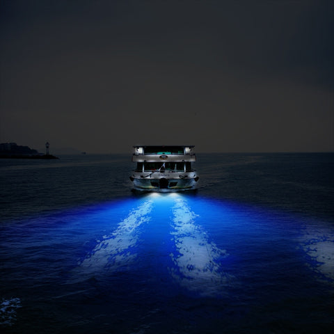 2 PCS MK-027 Ship / Yacht 10-30V 27LEDs Waterproof Stainless Steel Underwater Light, Underwater Light(Red Light), Underwater Light(White Light), Underwater Light(Green Light), Underwater Light(Blue Light)