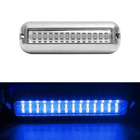 MK-042 Ship / Yacht 10-30V 42LEDs Waterproof Stainless Steel Underwater Light, Underwater Light (White Light), Underwater Light (Red Light), Underwater Light (Green Light), Underwater Light (Blue Light)