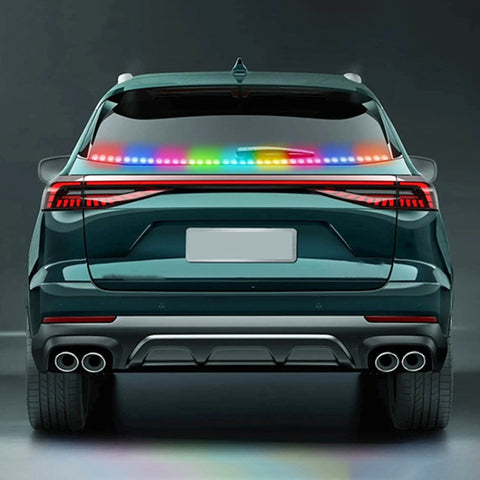 S20-200CM 200cm DC12V-24V Car Rear LED RGB Daytime Running Lights Strip Colorful Lamp, S20-200CM