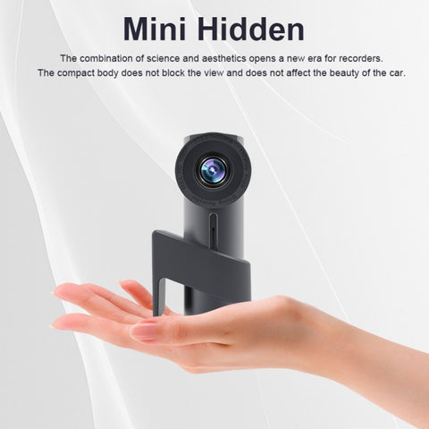 Car WiFi Dual Camera Hidden 360 Degree Rotation Car Driving Recorder, WiFi Dual Camera