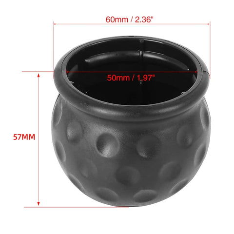 Car Truck Tow Ball Cover Cap Towing Hitch Trailer Towball Protection, 1 PCS