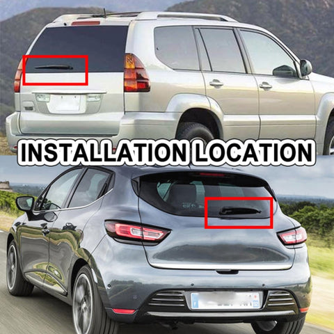 JH-AD07 For Audi Q3 2011-2017 Car Rear Windshield Wiper Arm Blade Assembly 8U0 955 407 1P9, For Audi Q3 2011-2017
