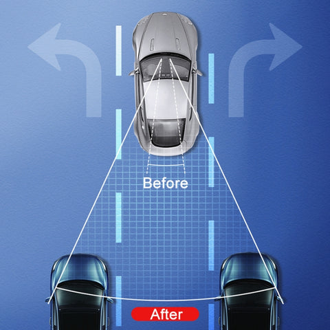 SHUNWEI SD-2414 Car Anti-glare Rear-view Mirror, Size: 244 x 90mm, 244 x 90mm