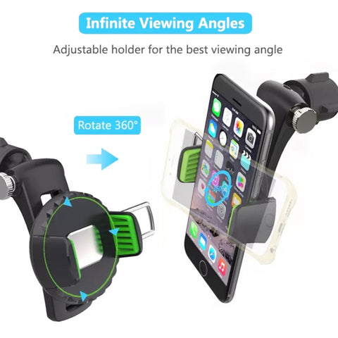 Multifunctional Car Air Conditioner Air Outlet Phone Holder, Air Outlet (Black), Air Outlet (Green)