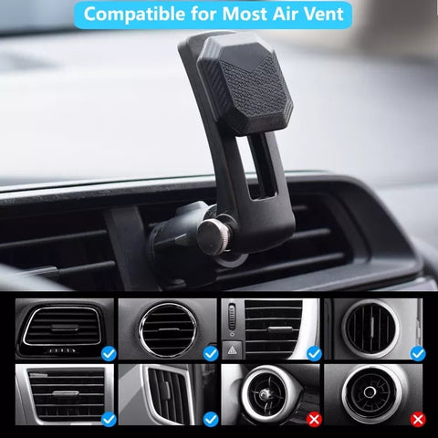 Multifunctional Car Air Conditioner Air Outlet Magnetic Phone Holder, Air Outlet Magnetic (Black), Air Outlet Magnetic (Green)