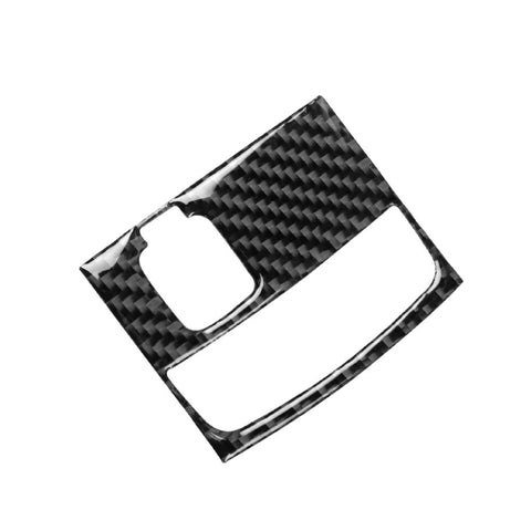 Car Carbon Fiber Roof Front Reading Light without Sunroof Decorative Sticker for Mitsubishi Lancer EVO 2008-2015, Left and Right Drive Universal, Roof Front Reading Light without Sunroof