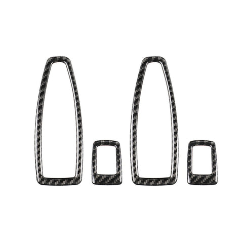 Carbon Fiber Car Lifting Panel Decorative Sticker for BMW F20 / F21 2012-2016 / F30 2013-2015 / F34 2013-2016, Lifting Panel