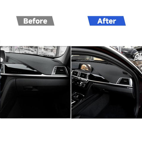 Carbon Fiber Car Copilot Central Control Decorative Sticker for BMW F30 2013-2018 / F34 2013-2018, Sutible for Left Driving, Copilot Central Control