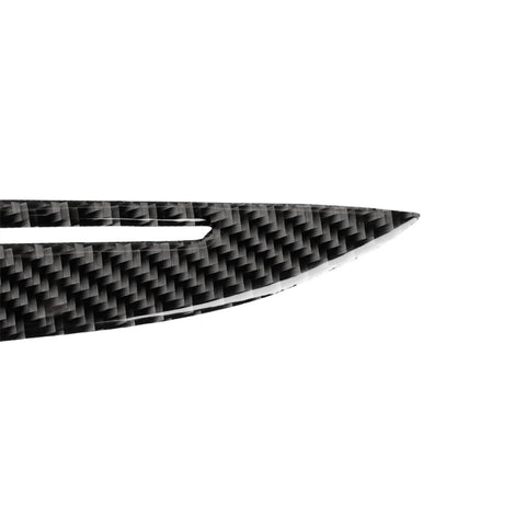 Carbon Fiber Car Lamp Eyebrow Decorative Sticker for BMW 5 Series F10 2014-2016, Lamp Eyebrow