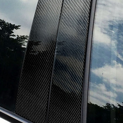 Car Carbon Fiber B Pillar Decorative Sticker for BMW X3 F25 2011-2017, Left and Right Drive Universal, For BMW X3 F25 2011-2017