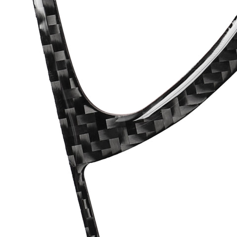 Car Carbon Fiber Rear Door Handle Decorative Sticker for Lexus IS250 300 350C 2006-2012, Left and Right Drive Universal, Rear Door Handle