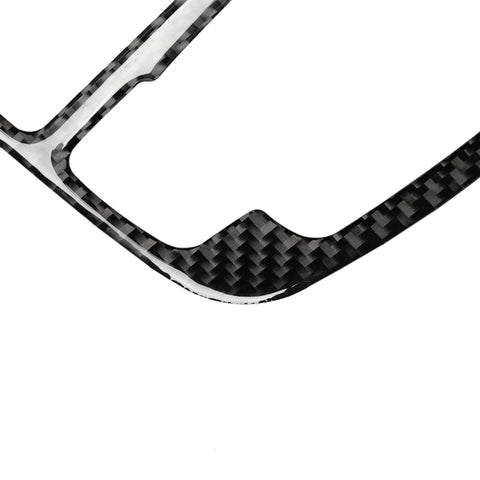 Car Carbon Fiber Gear Shift Panel Decorative Sticker for Audi A6 S6 C7 A7 S7 4G8 2012-2018, Left and Right Drive Universal, Gear Shift