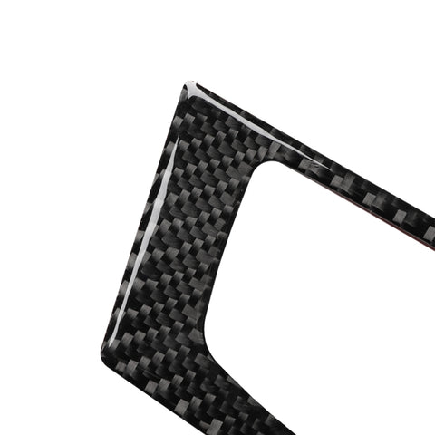 Car Carbon Fiber Air Conditioning CD Panel Decorative Sticker for Audi A6 S6 C7 A7 S7 4G8 2012-2018, Right Drive, Air Conditioning CD Panel, Right Drive
