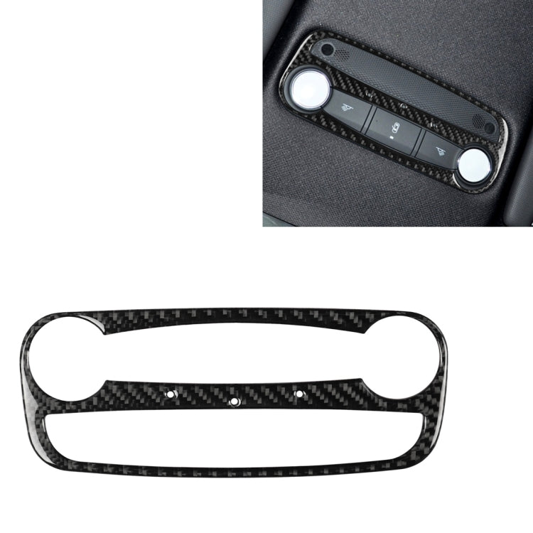 Car Carbon Fiber Reading Light Decorative Sticker for Audi TT 8n 8J MK123 TTRS 2008-2014, Left and Right Drive Universal, Reading Light