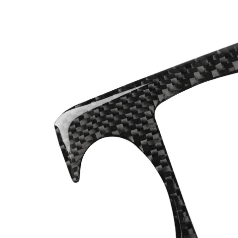 Car Carbon Fiber Glass Lifter Panel Decorative Sticker for Audi TT 8n 8J MK123 TTRS 2008-2014, Left Drive, Glass Lifter , Left Drive