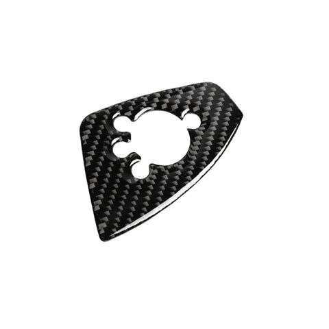 Car Carbon Fiber Door Button Decorative Sticker for Audi TT 8n 8J MK123 TTRS 2008-2014, Right Drive, B Style, Door Button, Right Drive B