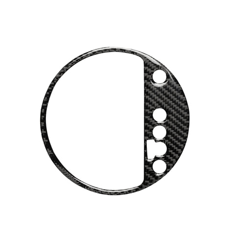 Car Carbon Fiber Gear Shift Position Panel Decorative Sticker for Audi TT 8n 8J MK123 TTRS 2008-2014, Right Drive, Gear Shift Position