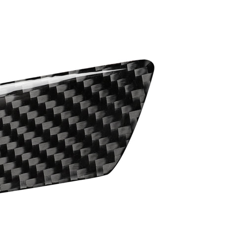 Car Carbon Fiber Passenger Seat Hand Box Switch Decorative Sticker for Audi A3 / 8V 2014-2019, Left Drive, Hand Box Switch, Left Drive