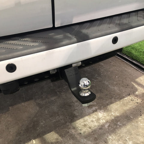 50mm Black Plastic Car Truck Tow Ball Cover Cap Towing Hitch Trailer Towball Protection, Black