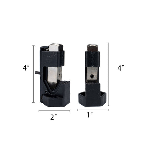 Car Battery Cable Hammer Crimper Hammer Lug Crimper Tool Pliers with T2 Copper 2 x 3/8 Heavy-duty Cold-pressed Wire Terminals, 2 x 3/8