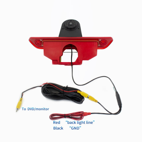 PZ465 Car Waterproof Brake Light View Camera for Citroen / Peugeot / Toyota, PZ465