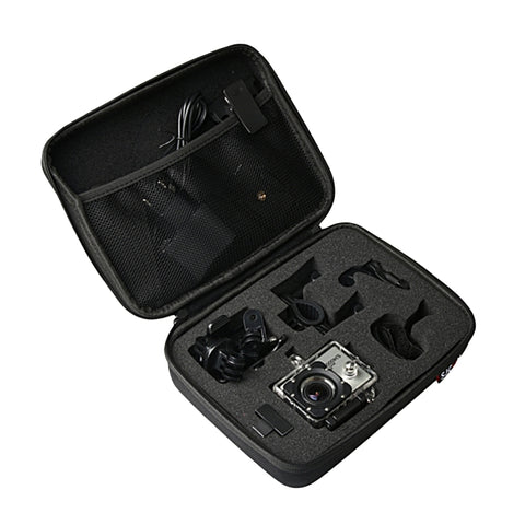 Portable Shockproof Shatter-resistant Wear-resisting Camera Bag Carrying Travel Case for SJCAM SJ4000 / SJ5000 / SJ6000 / SJ7000 / SJ8000 / SJ9000 Sport Action Camera & Selfie Stick and Other Accessories, Size: 22 * 16 * 6 cm, Size: 22x16 x6cm