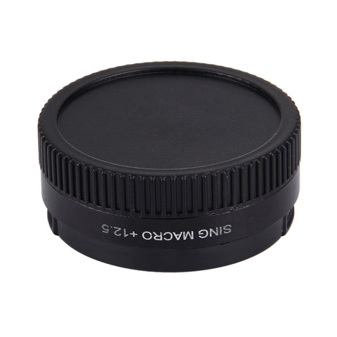 JUNESTAR Proffesional 37mm 12.5X Macro Lens Filter + Lens Protective Cap for GoPro & Xiaomi Xiaoyi Yi Sport Action Camera, 12.5X Macro Lens