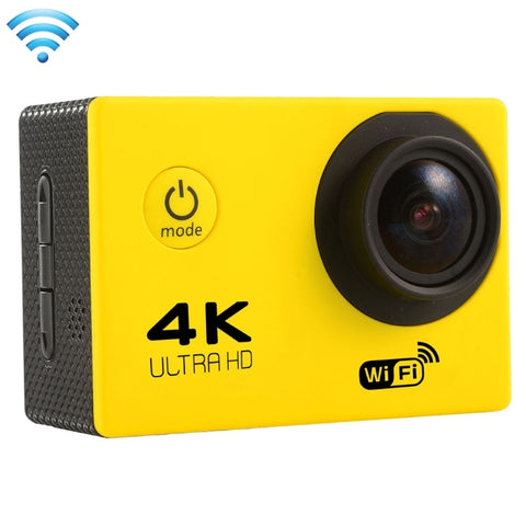 F60 2.0 inch Screen 170 Degrees Wide Angle WiFi Sport Action Camera Camcorder with Waterproof Housing Case, Support 64GB TF Card, F60 (Yellow), F60 (White), F60 (Silver), F60 (Magenta), F60 (Blue), F60 (Gold), F60 (Black)