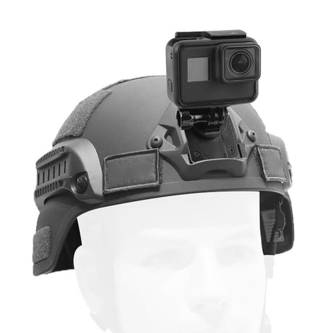 GP244-B Aluminum Mount for GoPro, Insta360, DJI and Other Action Cameras and NVG Mount Base, GP244-B