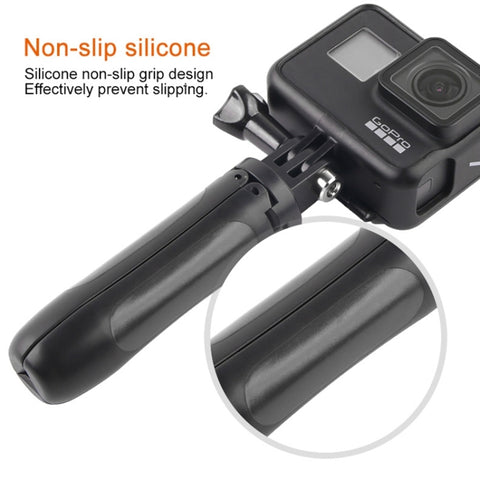 GP446 Multifunctional Mini Fixed Tripod for DJI, Insta360, GoPro and Other Action Cameras, GP446 (Black), GP446 (Grey), GP446 (Blue), GP446 (Red)