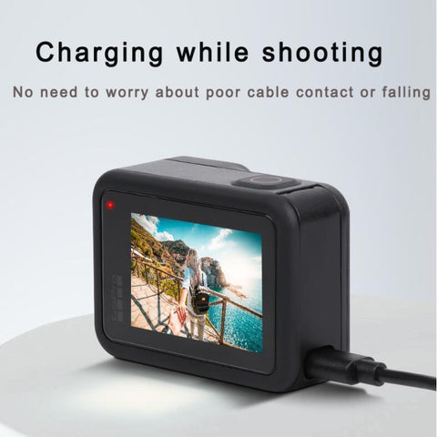Sports Camera Rechargeable Battery Replacement Cover Side Cover for GoPro HERO8, For GoPro HERO8
