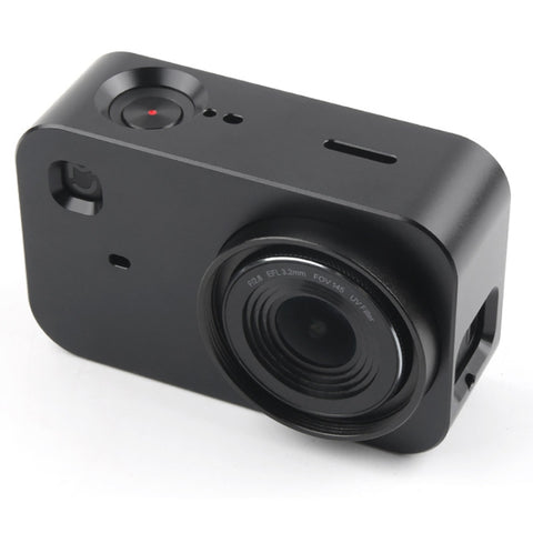 Housing Shell Aluminum Alloy Protective Cage with 37mm Filter Lens & Lens Cap & Screw for Xiaomi Mijia Small Camera