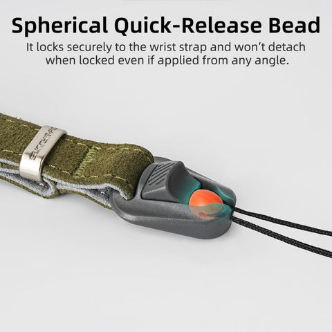 Sunnylife Universal Quick-Release Wrist Strap Adjustable Wrist Lanyard Soft Safe Rope for Action Camera