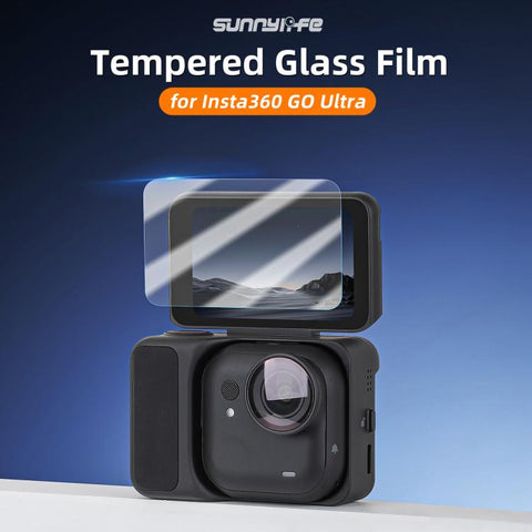 For Insta360 GO Ultra 2pcs Sunnylife Screen Lens Explosion-proof Film, Sunnylife