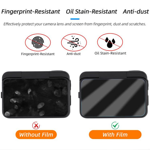For Insta360 GO Ultra 2pcs Sunnylife Screen Lens Explosion-proof Film, Sunnylife