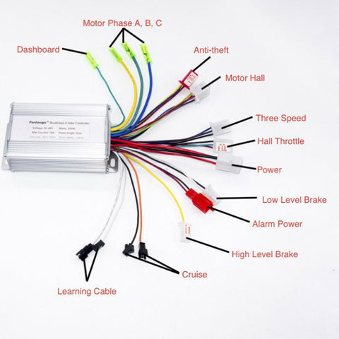36V-48V 350W Electric Vehicle Controller, 36V-48V 350W
