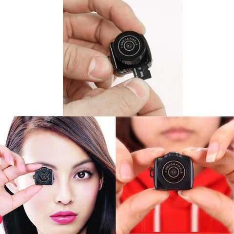 Y2000 HD Outdoor Sports Ultra-Mini DV Pocket Digital Video Recorder Camera Camcorder, Support Max 32GB TF Card(Black), Y2000